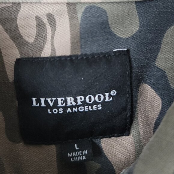 Liverpool Camo Utility Patch Pockets Jacket - Picture 10 of 14